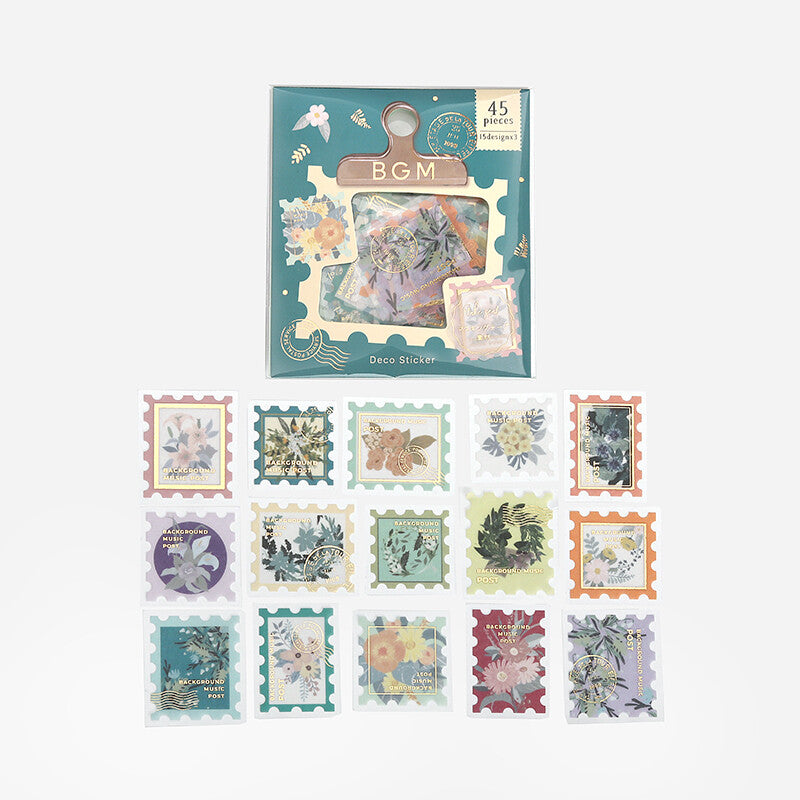 BGM Stamp Stickers- Blossom