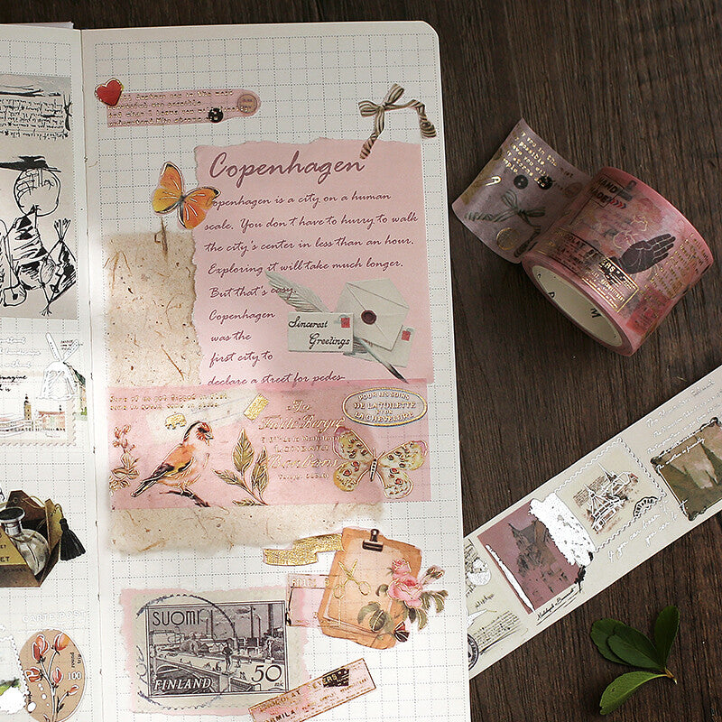 BGM Washi Tape- Poetry