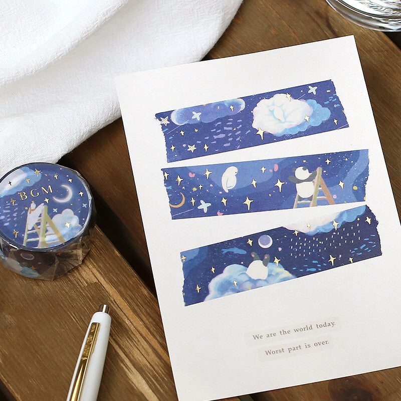 BGM Washi Tape- Little World Stars