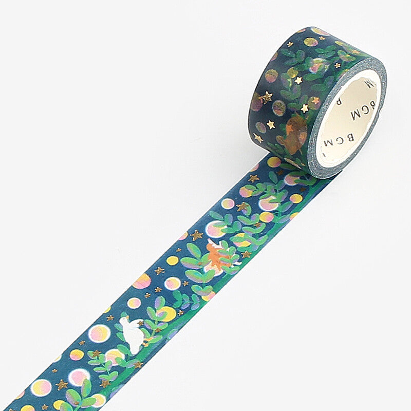 BGM Washi Tape- Little World Night Forest