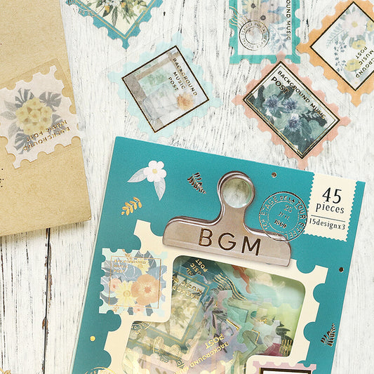 BGM Stamp Stickers- Blossom