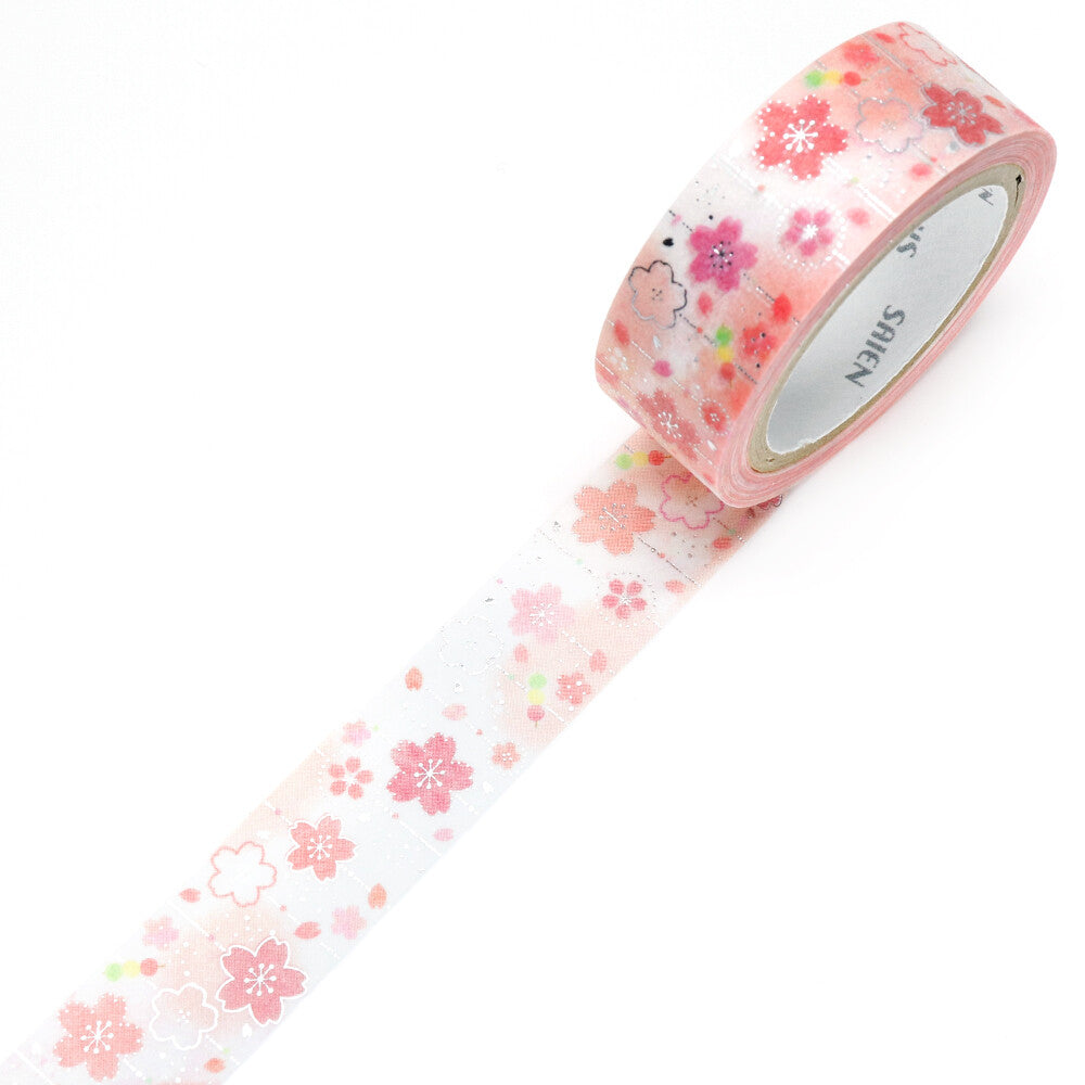 Kamiiso SAIEN Pink Sakura Washi Tape