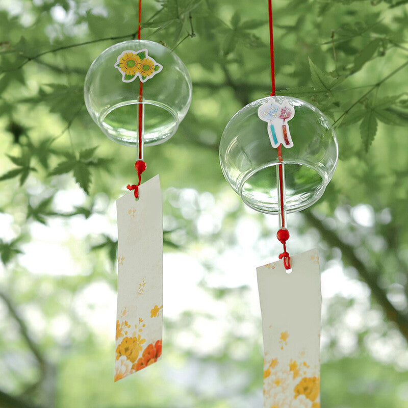 BGM Japanese Flake Planner Stickers- Afternoon Wind Chimes