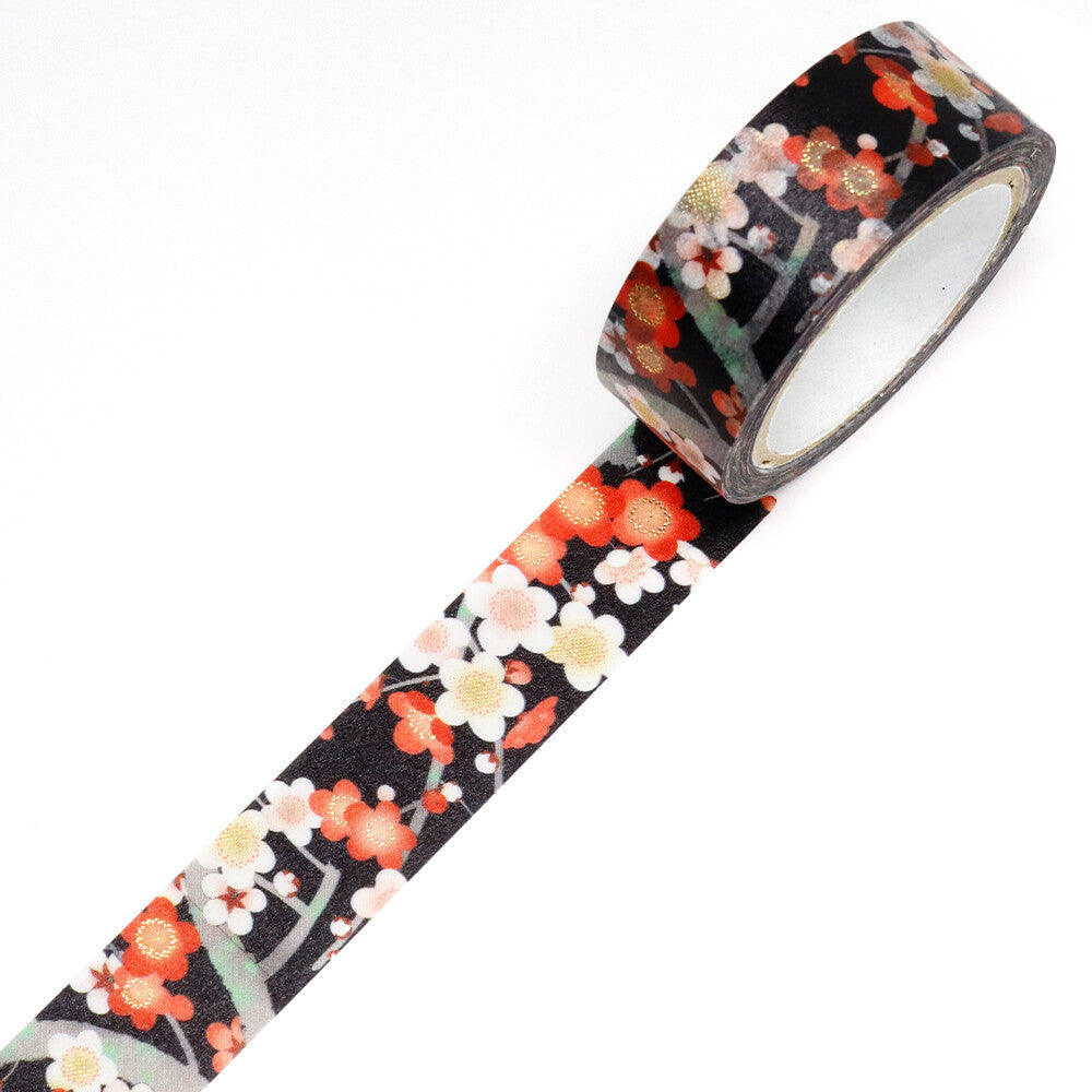 Kamiiso Kimono Plum Blossom Washi Tape
