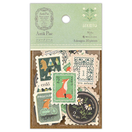 NB Co Japan Decoration Flake Sticker Green