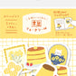 Furukawa Shiko Decoration Yellow Washi Flake Stickers Watashi-Biyori