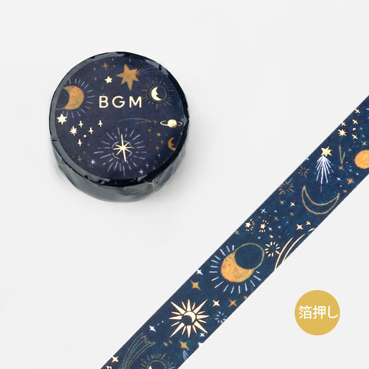 BGM Washi Tape- Starry Night