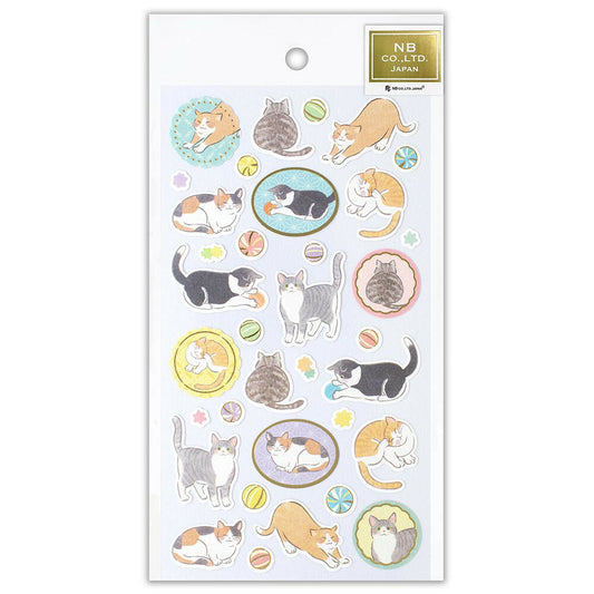 NB Co Japan Decoration Japanese-style Sticker- Cat