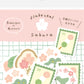 Furukawa Shiko Decoration Washi Flake Stickers- Sakura