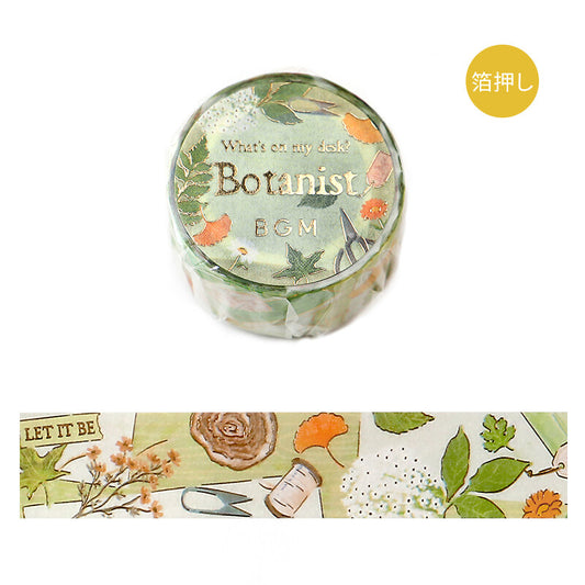 BGM Washi Tape- Botanist