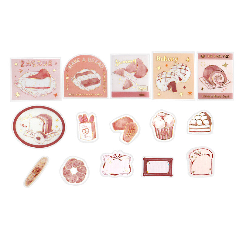 BGM Japanese Planner stickers- Bakery