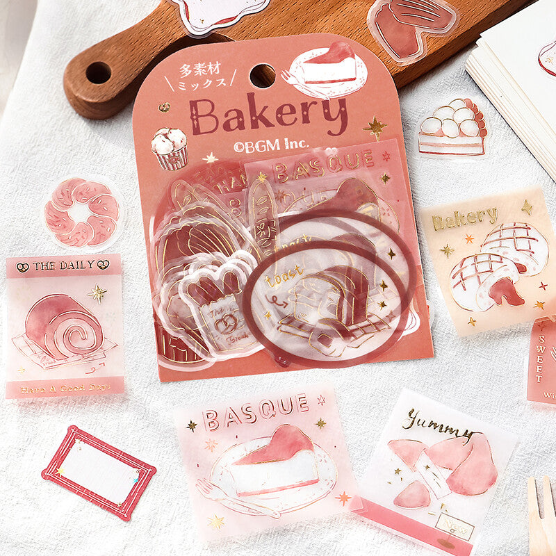 BGM Japanese Planner stickers- Bakery