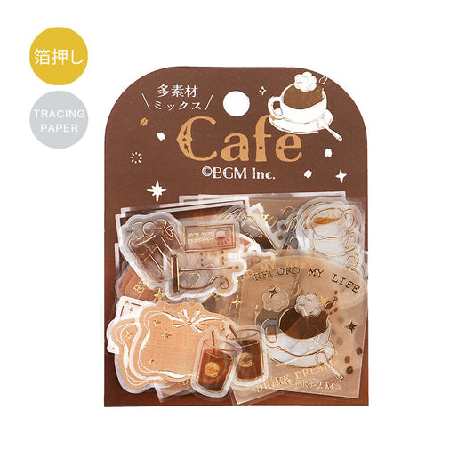 BGM Japanese Planner stickers- Cafe