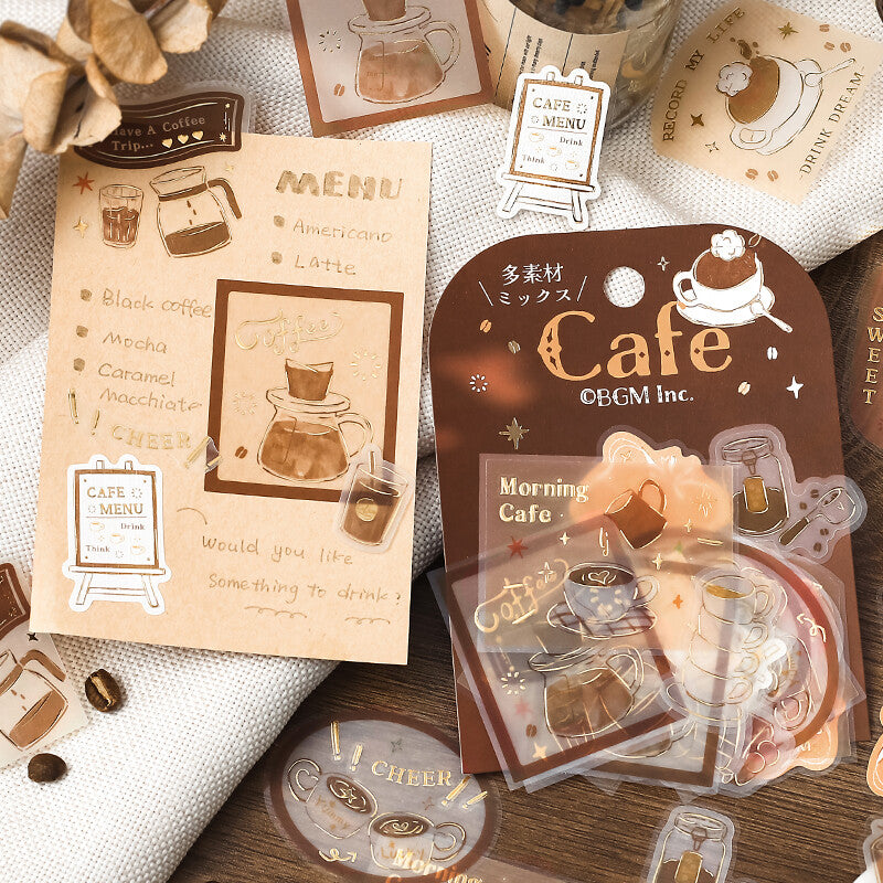 BGM Japanese Planner stickers- Cafe