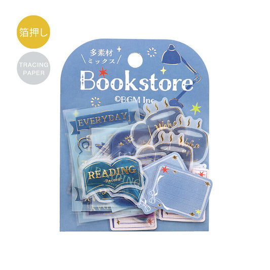 BGM Japanese Planner stickers- Bookstore