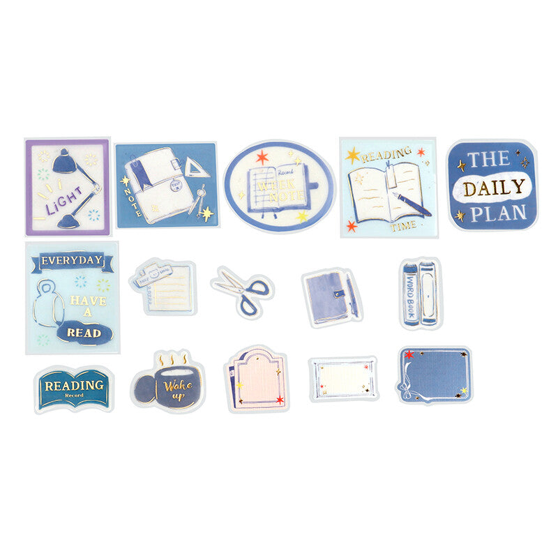 BGM Japanese Planner stickers- Bookstore