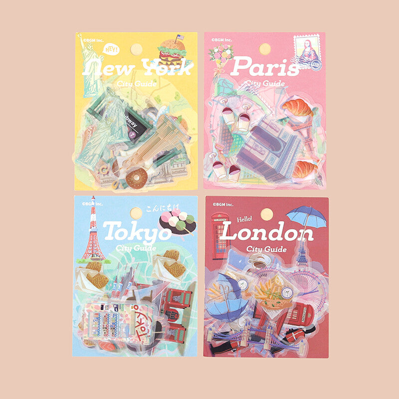 BGM Japanese Planner Stickers- City Walk Paris