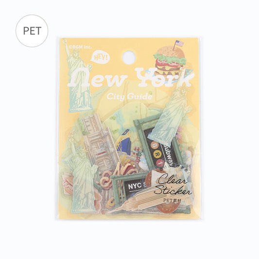 BGM Japanese Planner Stickers- City Walk New York