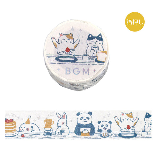 BGM Washi Tape - Dinner Party