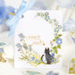 BGM Little Forest Flake Stickers - Blue