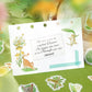 BGM Little Forest Flake Stickers - Green