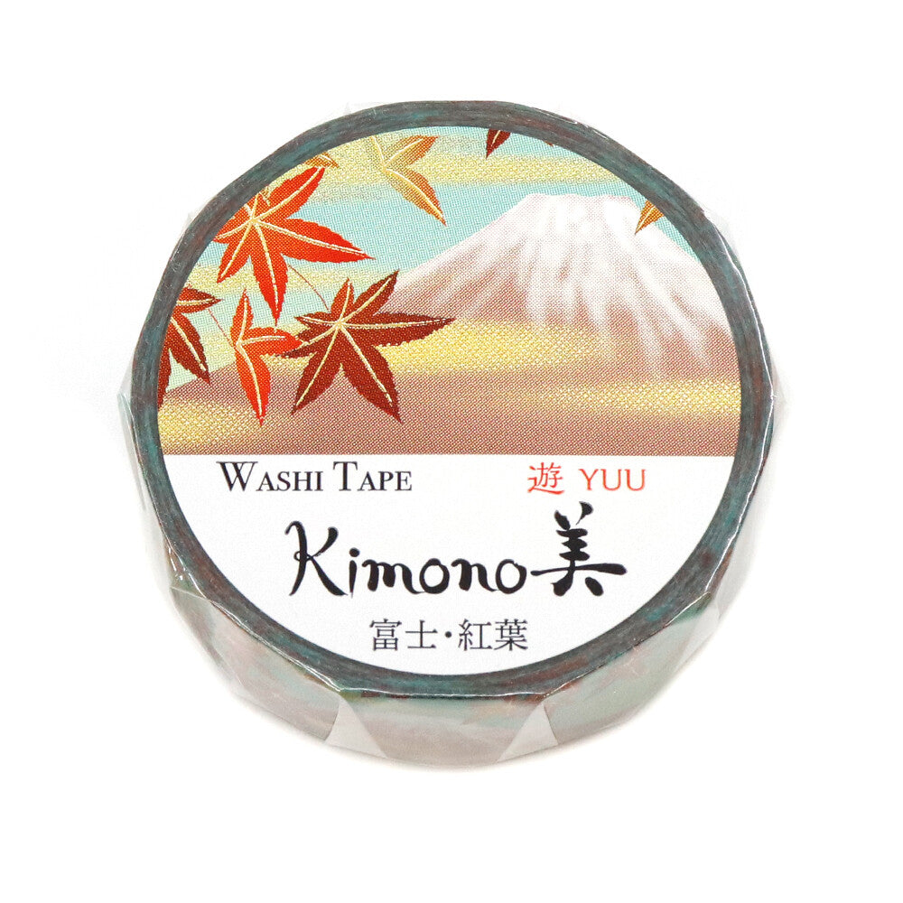 Kamiiso Kimono Mt. Fuji In Autumn Washi Tape