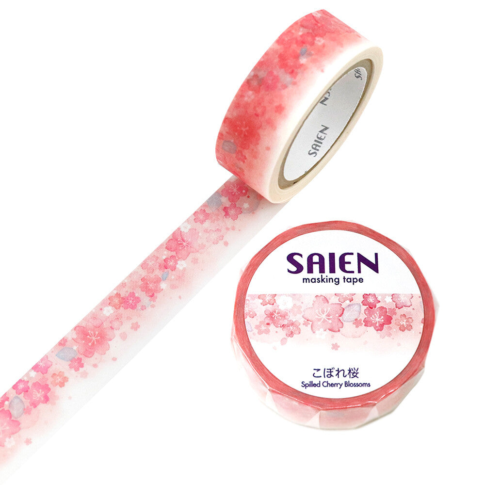 Kamiiso SAIEN Spilling Cherry Blossoms Washi Tape