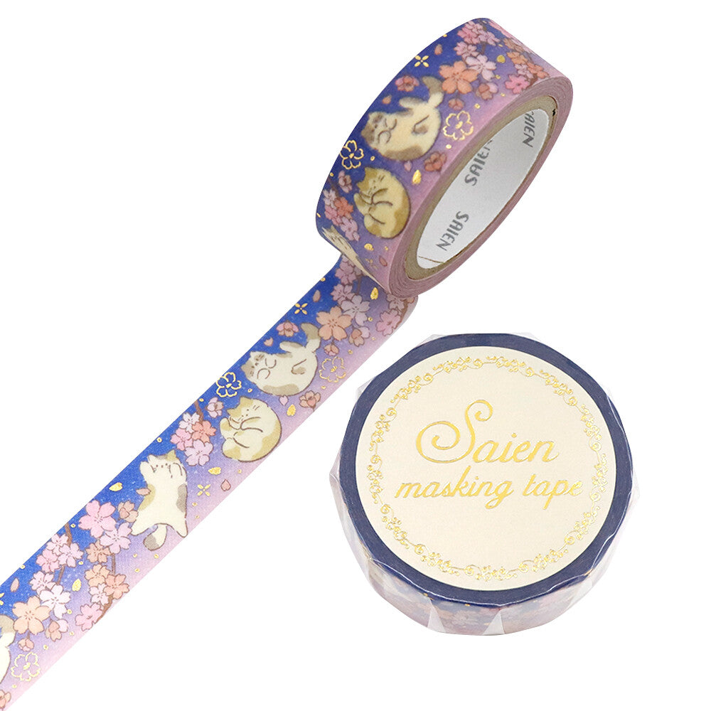 Kamiiso SAIEN Spring Evening Washi Tape