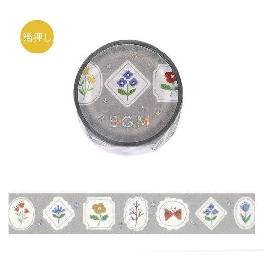 BGM Washi Tape Nordic Forest - Flower Frame