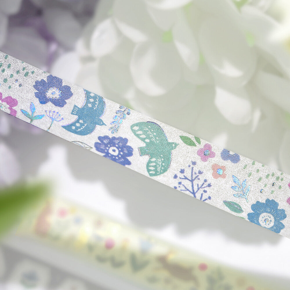 BGM Washi Tape Nordic Forest - Birds Singing