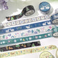 BGM Washi Tape Nordic Forest - Flowers And Rabbits