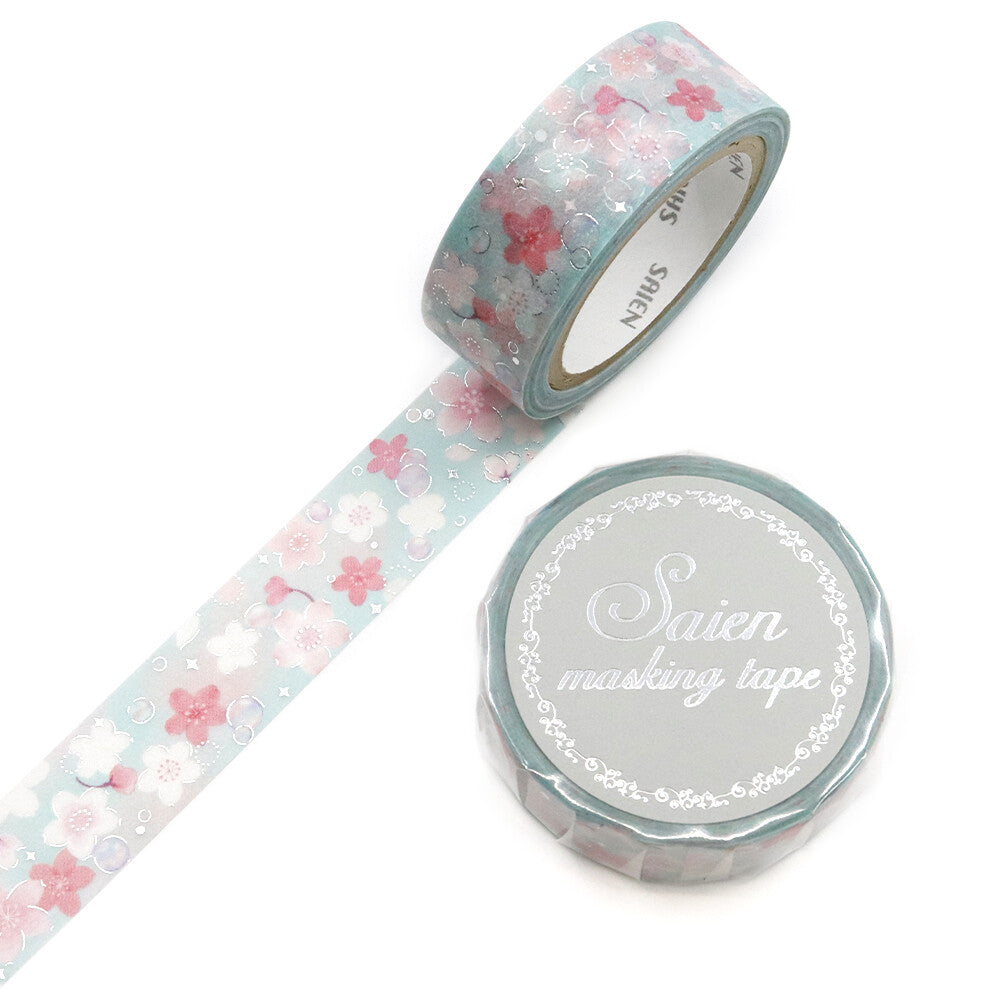Kamiiso SAIEN Sakura Shabon Washi Tape