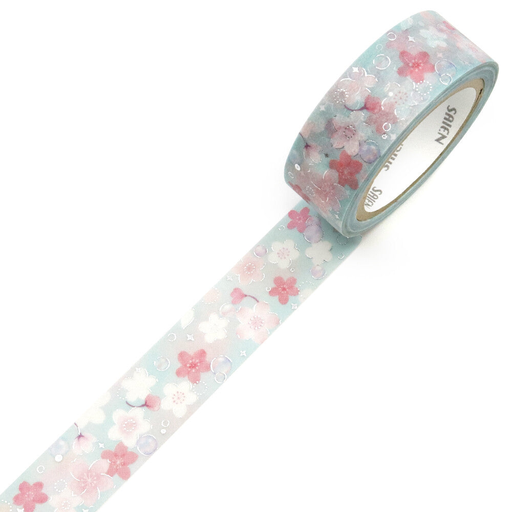 Kamiiso SAIEN Sakura Shabon Washi Tape
