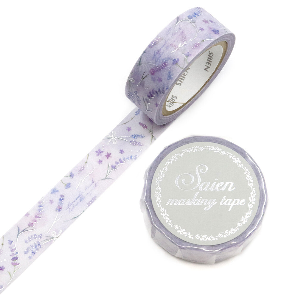 Kamiiso SAIEN Lavender Washi Tape