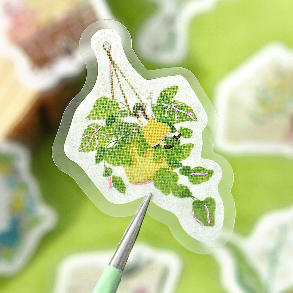 BGM Petit Story Flake Stickers- Garden