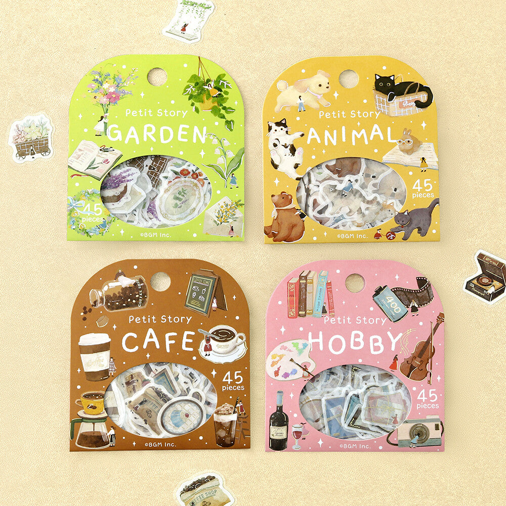 BGM Petit Story Flake Stickers- Hobby