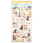 NB Co Japan Large Sticker Nyan Tomo Shitamachi- Kitten adventure