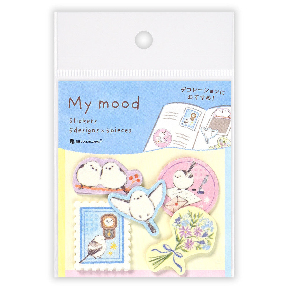 NB Co Japan Decoration Flake Sticker- My Mood- Blue