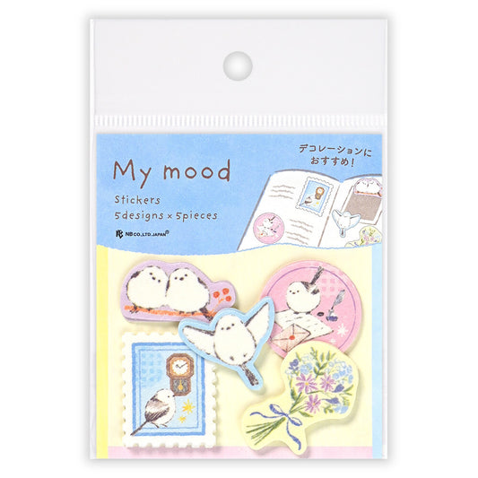 NB Co Japan Decoration Flake Sticker- My Mood- Blue