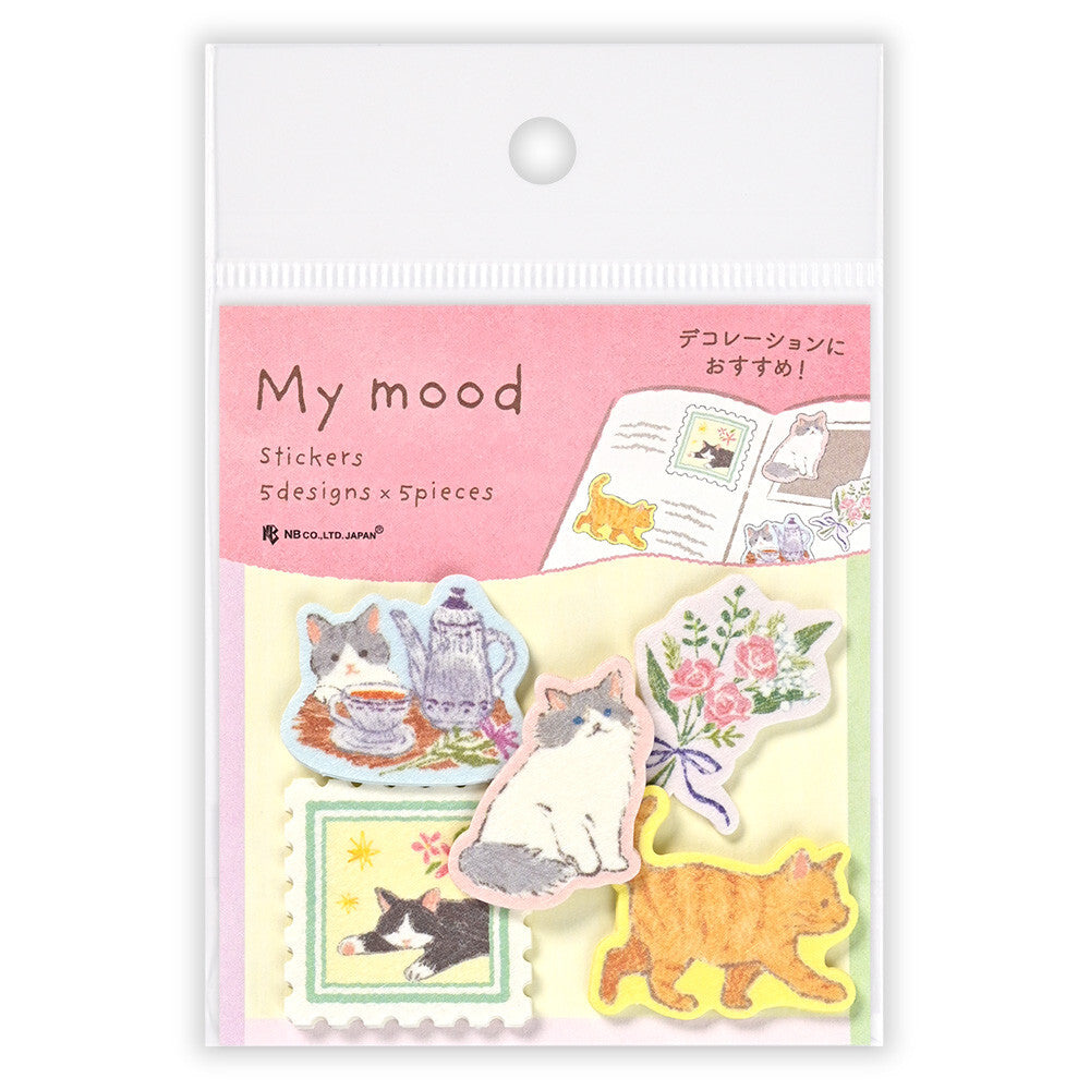 NB Co Japan Decoration Flake Sticker- My Mood- Pink
