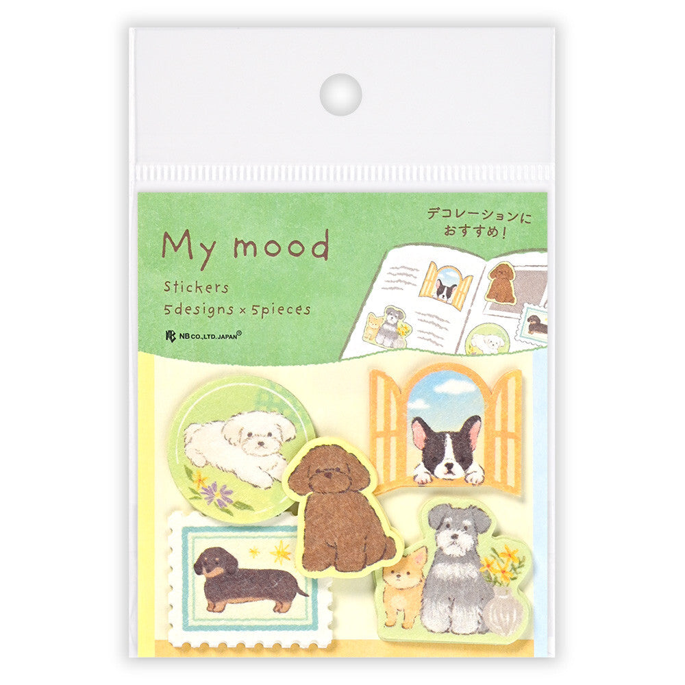 NB Co Japan Decoration Flake Sticker- My Mood- Green
