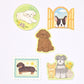 NB Co Japan Decoration Flake Sticker- My Mood- Green