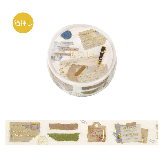 BGM Washi Tape- Collage Piece