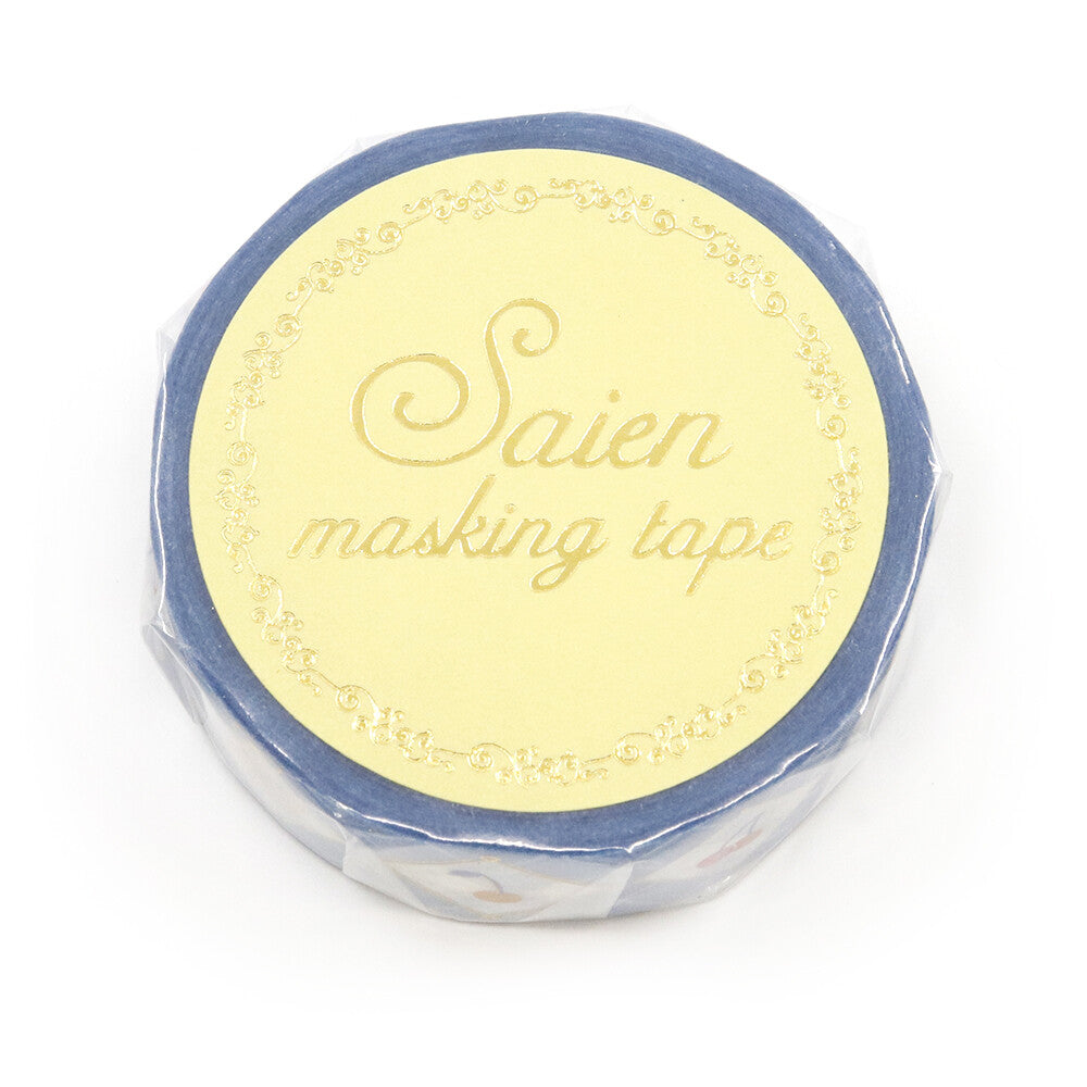 Kamiiso SAIEN Cherry Pattern Washi Tape