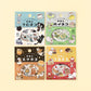 BGM Welcome Meow! Flake Stickers- Cafe Kuroneko