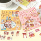 BGM Pieces of a Journey Flake Stickers- To The World