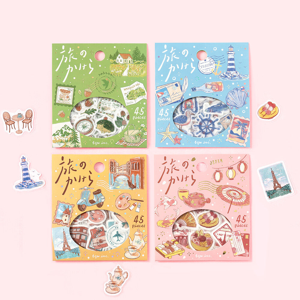 BGM Pieces of a Journey Flake Stickers- To The Forest