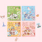 BGM Pieces of a Journey Flake Stickers- To Japan