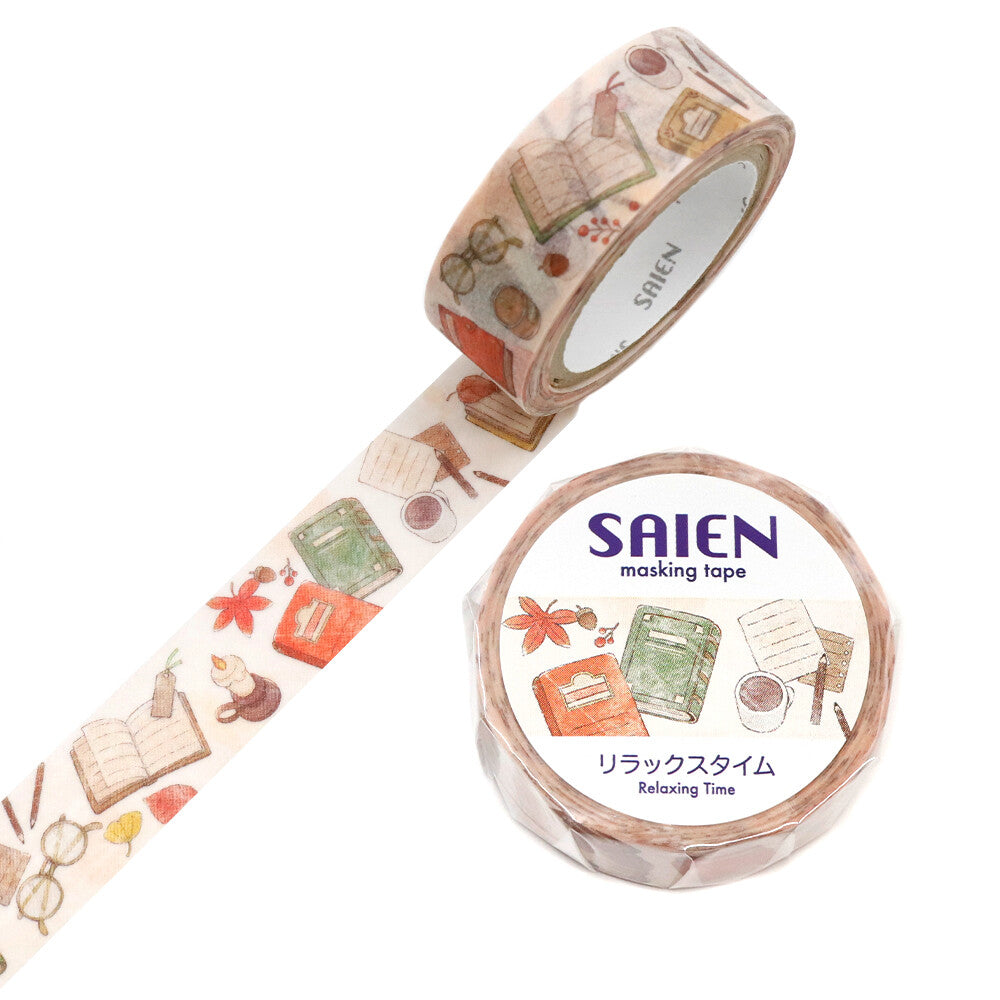 Kamiiso SAIEN Relaxing Time Washi Tape