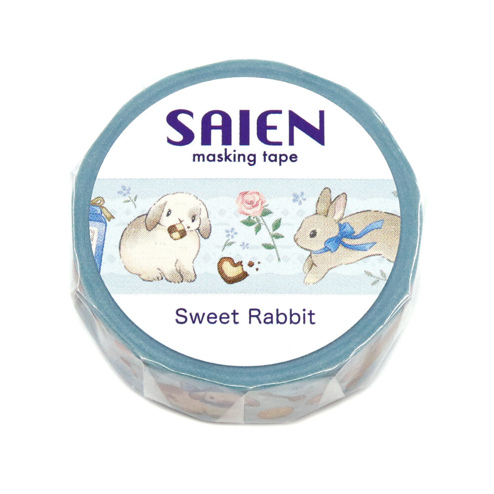 Kamiiso SAIEN Sweet Rabbit Washi Tape